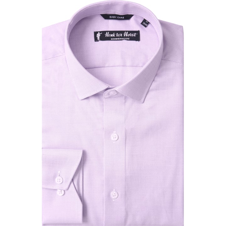 Kaufen Sie Henk ter Horst 100% katoenen business overhemd met lange mouw dobby Lila für nur 75,24 CHF bei Henk ter Horst fashion
