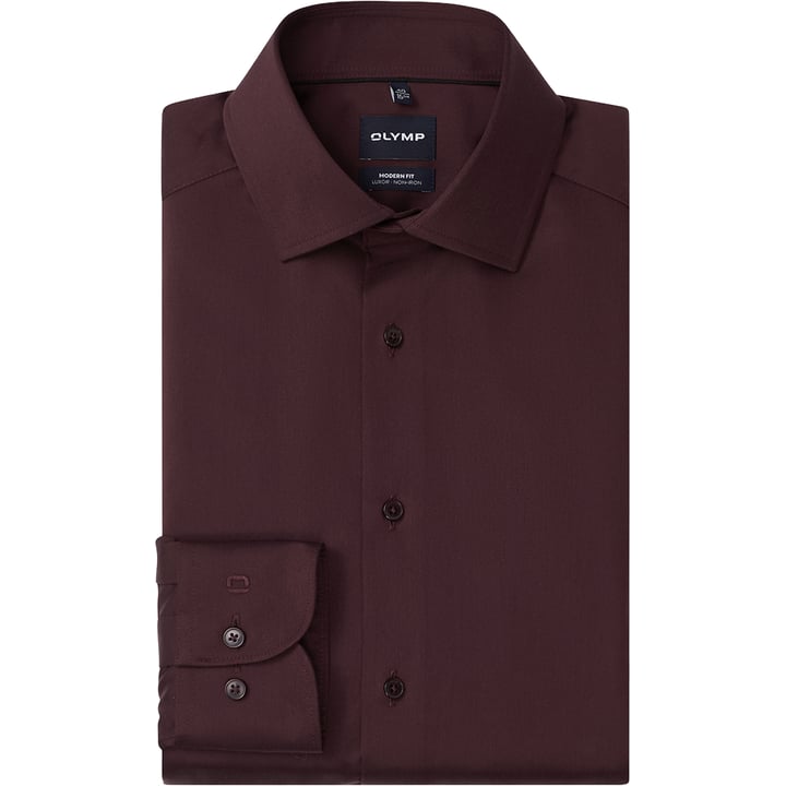 Kaufen Sie OLYMP Luxor modern fit overhemd global kent uni chianti für nur 74,52 CHF bei Henk ter Horst fashion