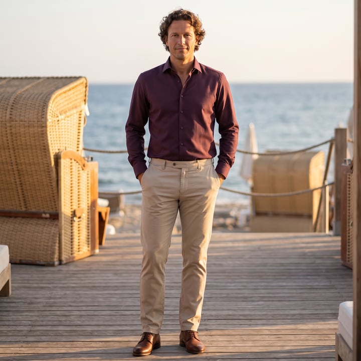 Kaufen Sie OLYMP Luxor modern fit overhemd kent boord uni bordeaux für nur 74,44 CHF bei Henk ter Horst fashion