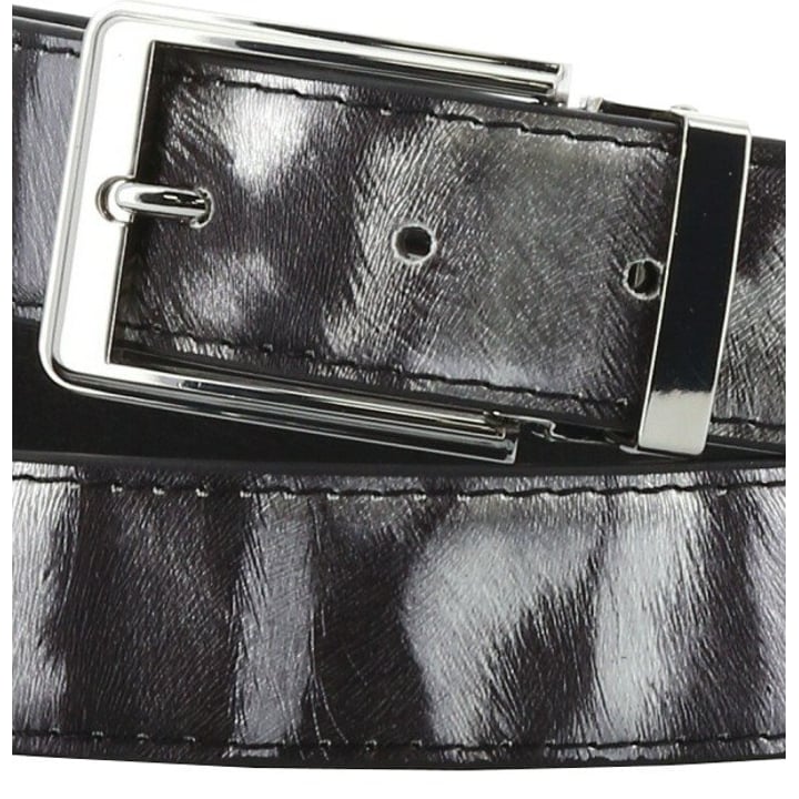 Kaufen Sie Henk ter Horst riem goatskin zwart/grijs für nur CHF 30,68 bei Henk ter Horst fashion