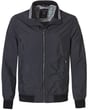 Kaufen Sie Finnmark wind- und wasserdichte Sommerjacke mit Nadelstreifen Schwarz für nur CHF 122,89 bei Henk ter Horst fashion