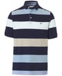 Gestreiftes Herren-Poloshirt von Baileys Blau