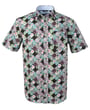 Kaufen Sie Henk ter Horst 100% katoenen overhemd met korte mouw en fotoprint Groen für nur 74,98 CHF bei Henk ter Horst fashion