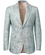 Kaufen Sie Henk ter Horst slim-fit colbert met floraal jacquard dessin Blauwgrijs für nur 124,70 CHF bei Henk ter Horst fashion