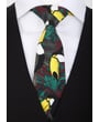 Kaufen Sie Henk ter Horst 100% katoenen stropdas met toekan print Bruin für nur 36,88 CHF bei Henk ter Horst fashion