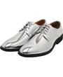 Henk ter Horst Lackschuh glänzend Silber