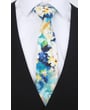 Kaufen Sie Henk ter Horst 100% katoenen stropdas met aquarel bloemen print Turquoise für nur 36,92 CHF bei Henk ter Horst fashion