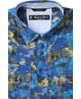 Kaufen Sie Henk ter Horst 100% katoenen overhemd met lange mouw en wazige aquarel vlekken Blauw für nur 75,23 CHF bei Henk ter Horst fashion