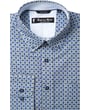Kaufen Sie Henk ter Horst 100% katoenen overhemd met lange mouw en grafische wiebertjes rondjes Donkerblauw für nur 75,23 CHF bei Henk ter Horst fashion