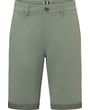 Sea Barrier Chino-Shorts mit Umschlagsaum | Meliert | Baumwollmix mit Stretch | Olivgrün